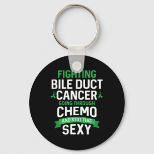 Roligt Cancer Fighter Bile Duct Cancer Patient Che Nyckelring