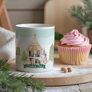 Roligt Candy Gingertea House jul Crew 4 Photo Kaffemugg