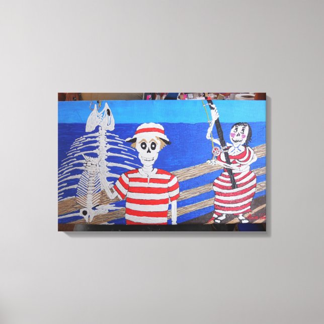 roligt canvastryck (Framsida)