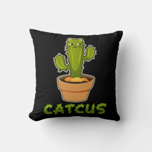 Roligt Cat Cactus Catcus Pet Plant Kudde