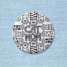 Roligt Cat Mamma för fettöverdrag