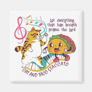 Roligt CAT TACO STACCATO Christian Magnet