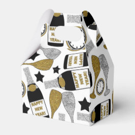 Roligt Champagne mönster-festens förmånslåda Presentaskar