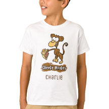 Roligt Cheeky Monkey Tecknad Design