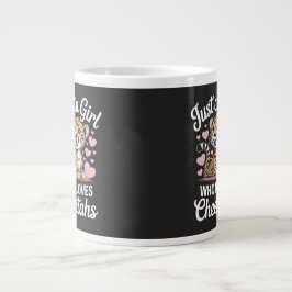 Roligt Cheetah-citat Jumbo Mugg