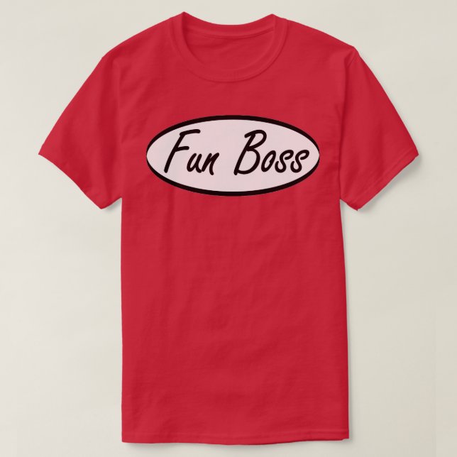 roligt chef t shirt (Design framsida)