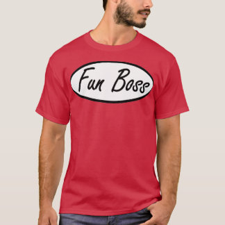 roligt chef t shirt