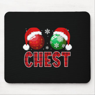 Roligt Chest Nöt jul Shirt Matching Couple Che Musmatta