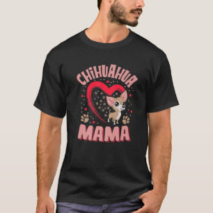 Roligt Chihuahua Mamma Djurälskare Apparel Hund Ch T Shirt