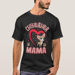 Roligt Chihuahua Mamma Djurälskare Apparel Hund Ch T Shirt