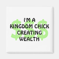 Roligt Christian KINGDOM CHICK SKAPANDE WEALTH