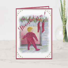 ROLIGT CHRISTMAS  FIREPLACE TACK KORT