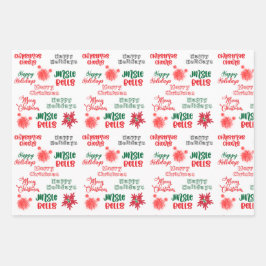 ROLIGT CHRISTMAS WRAPPING PAPPER GIFT SETS.