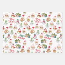 ROLIGT CHRISTMAS WRAPPING PAPPER GIFT SETS.