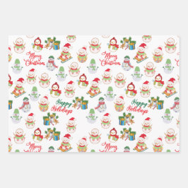 ROLIGT CHRISTMAS WRAPPING PAPPER GIFT SETS.