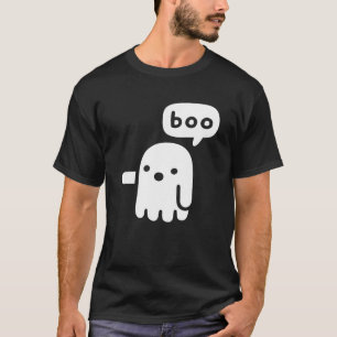 Roligt Chunky Ghost of DisApproval Boo Halloween T Shirt