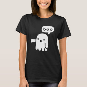 Roligt Chunky Ghost of DisApproval Boo Halloween T Shirt