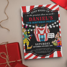 Roligt Circus Barn | Carnival Birthday