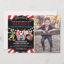 Roligt Circus Barns foto | Carnival Birthday