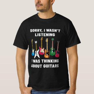 Roligt citat för gitarrister t shirt