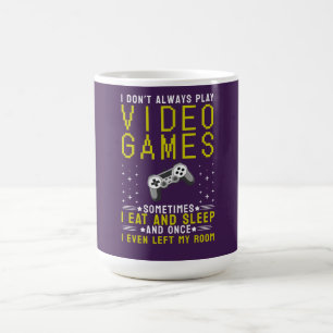 Roligt citat för spelare Retro-spel-mugg Kaffemugg