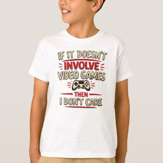 Roligt Citat för Spelare Video Spel Kontroll Art T Shirt