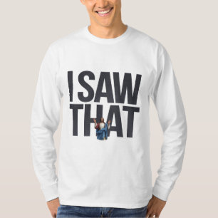 Roligt citat Jesus Meme, jag såg det Jesus T Shirt