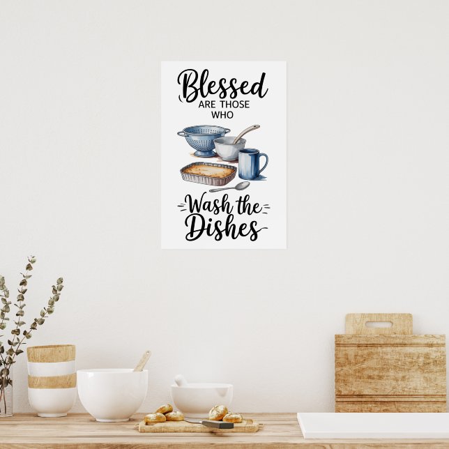Roligt citat kök poster (Kök)