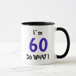 Roligt Citat Modern 60-årsdag Mugg