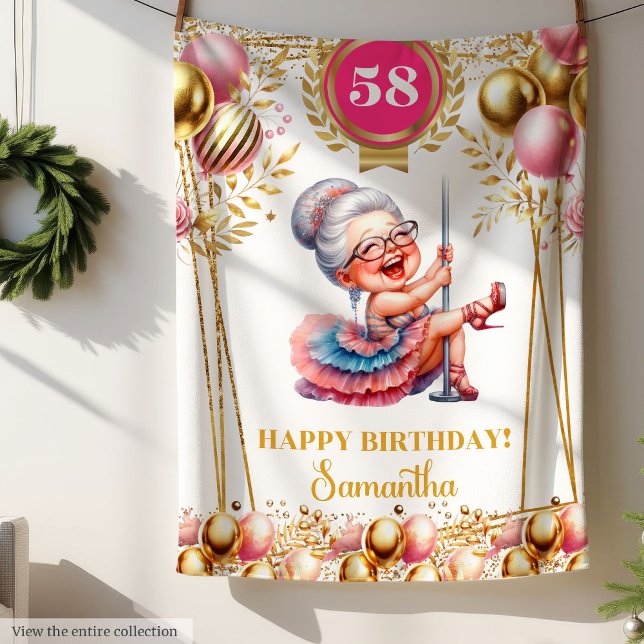 Roligt Citat Mormors Filta Personligt Gåva Fleecefilt (Funny Quote Grandma Blanket Personalized Gift)