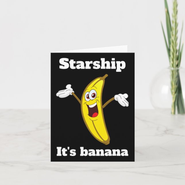 Roligt citat om banan2  kort (Framsida)