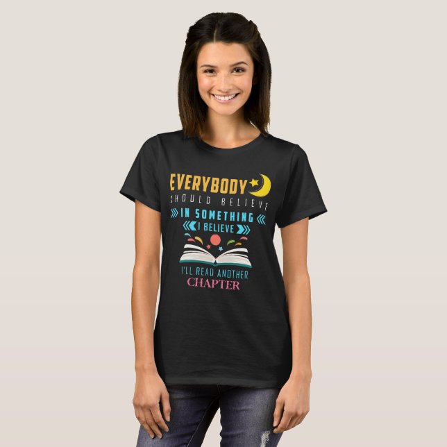 Roligt citationstecken för bokälskareT-tröja för Tee Shirt (Hel framsida)