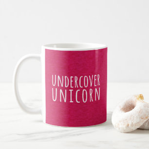 Roligt citationstecken för hemlig Unicorn Kaffemugg