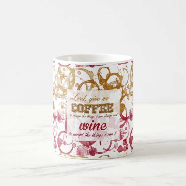 Roligt citationstecken för kaffevin kaffemugg (Center)