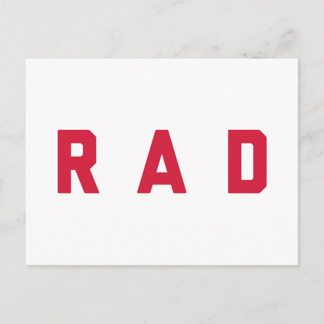 Roligt citationstecken för Rad Vykort (Framsida)