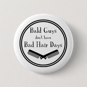 Roligt citationstecken - skalliga grabbar får int knapp