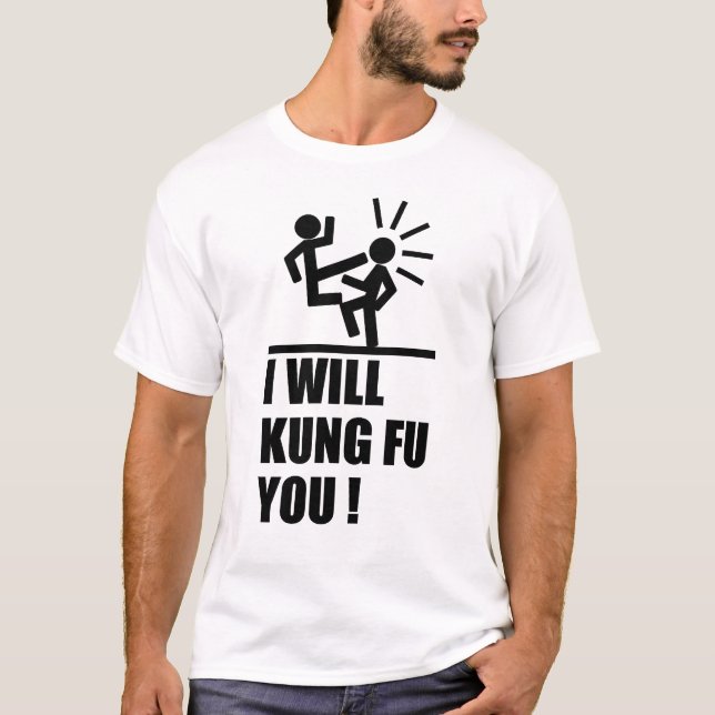 Roligt citationstecken t shirt (Framsida)
