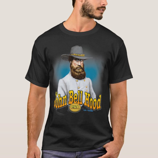 Roligt Civil Krig John Bell Huva T Shirt (Framsida)