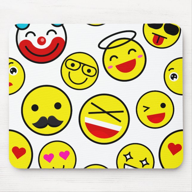 roligt clown emojis musmatta (Framsidan)