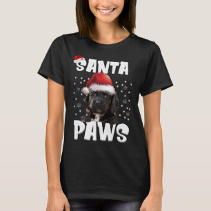 Roligt Cockapoo-julen Ljus Träd Hund älskare Julaf T Shirt