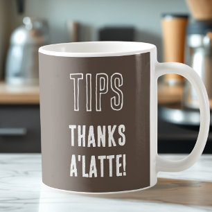 Roligt Coffee Shop Tip Burk Kaffemugg