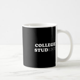 Roligt College Student presenterar För manar Colle Kaffemugg
