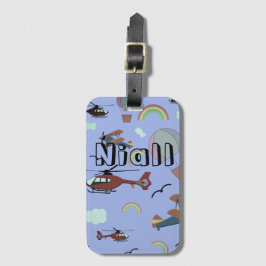 Roligt Colorful Aviation Bagagebricka