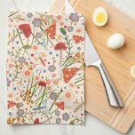 Roligt Colorful Blommigt Mushroom Mönster Snyggt Kökshandduk<br><div class="desc">Chic Blommigt Mushroom Mönster Modern kökshandduk. De här färglösa kökshanddukarna är perfekt att lägga till en kopp färg i ditt kök. Koppla ihop den med flaska i vin och ge också en underbar gåva till vänner, familj, medarbetare, grannar osv. som samordnar handdukar med mönster. Oavsett om du är en säsongsbetonad...</div>