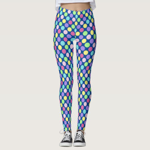 Roligt Colorful Polka dots Leggings