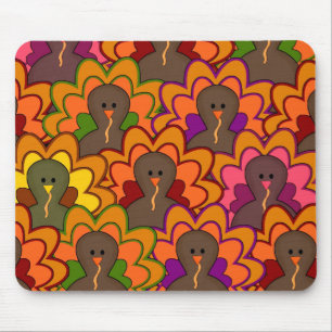 Roligt Colorful Thanksgiving Turkey Musmatta