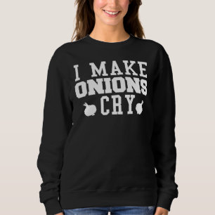 Roligt Cook Chef jag får lök att Gråta Underbar Id T Shirt