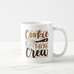 Roligt Cookie Baking Crew Design Kaffemugg