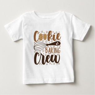 Roligt Cookie Baking Crew Design T Shirt