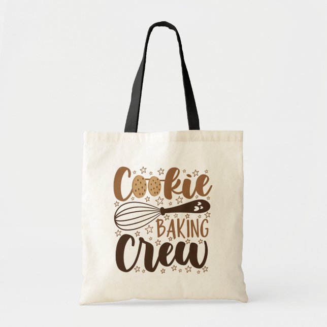 Roligt Cookie Baking Crew Design Tygkasse (Framsidan)